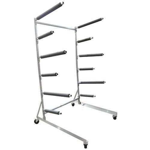 Champ Aluminum Car Bumper Holder Rack Stacks 7 Covers 6259 - Auto Repair Dolly