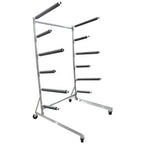 Champ Aluminum Car Bumper Holder Rack Stacks 7 Covers 6259 - Auto Repair Dolly