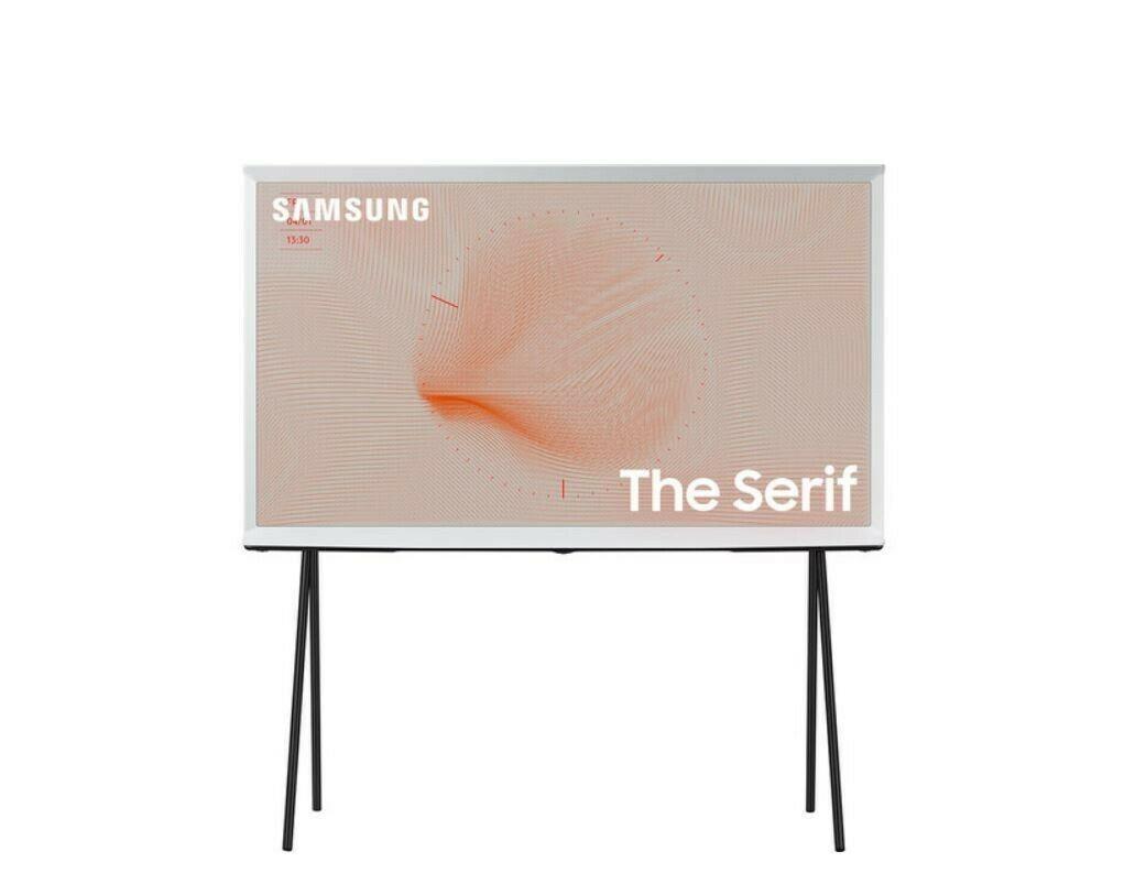 samsung the serif qn65ls01taf 65" 4k uhd qled smart tv