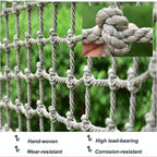 Children Protective Netting 16mm15cm Climbing Rope Net Kids Adult Playground Tree Nylon Protection Net Heavy Duty Cargo Toddler Safety Netting Outdoor Playground Anti-Fall Nets Stairs Safety +++