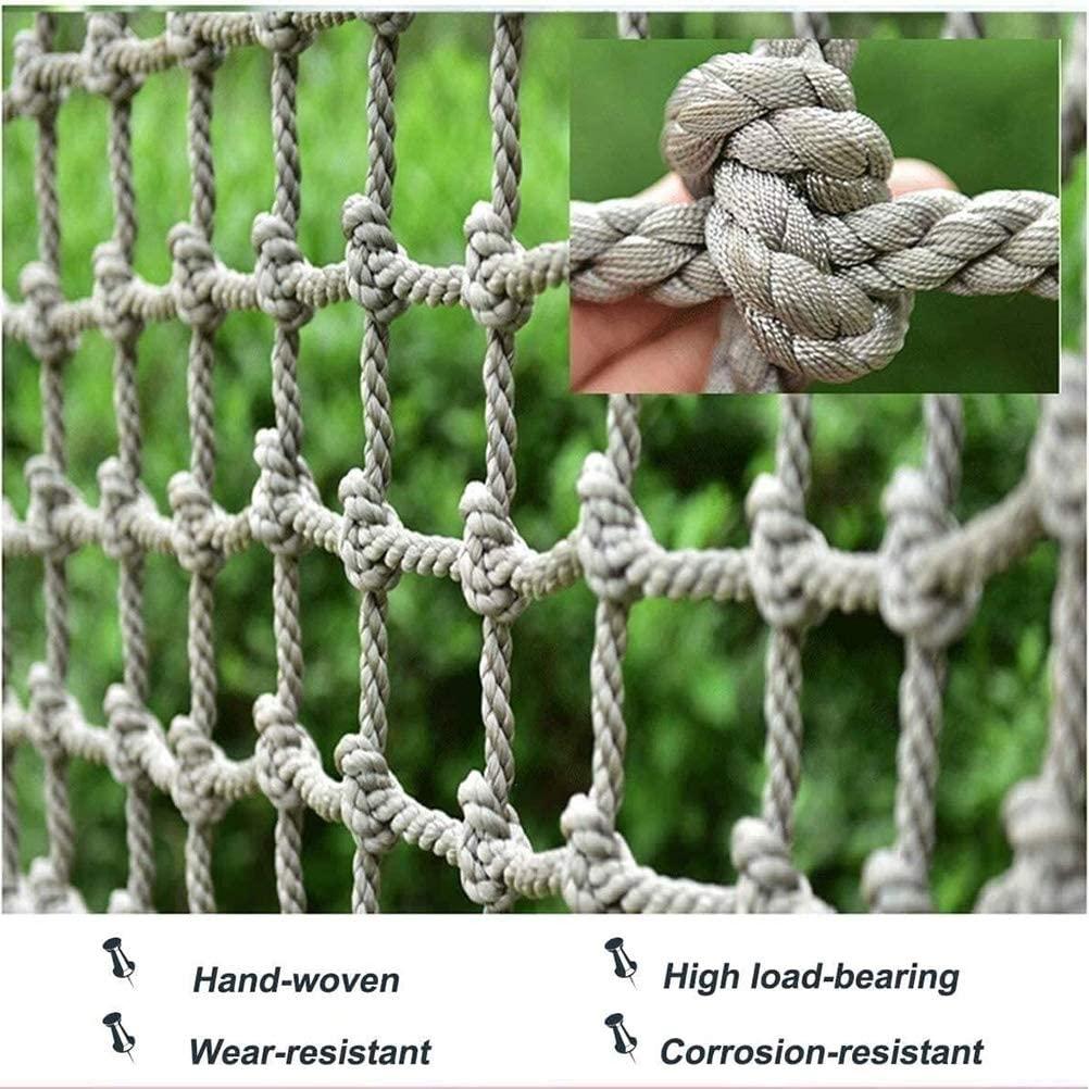 Children Protective Netting 16mm15cm Climbing Rope Net Kids Adult Playground Tree Nylon Protection Net Heavy Duty Cargo Toddler Safety Netting Outdoor Playground Anti-Fall Nets Stairs Safety +++