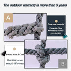 Children Protective Netting 16mm15cm Climbing Rope Net Kids Adult Playground Tree Nylon Protection Net Heavy Duty Cargo Toddler Safety Netting Outdoor Playground Anti-Fall Nets Stairs Safety +++