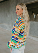 knit crochet top