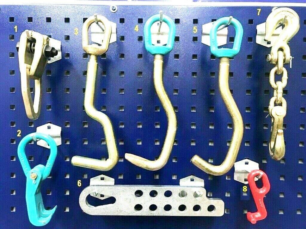 SET#20 AUTO BODY FRAME MACHINE MO Clamp style Sheet Metal Hook TOOLS PLATE CLAMP