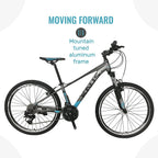 Mountain Bike Youth/Adult,26-Inch 27-Speed Men and Women MTB Bicycle,with V Brake and Suspension Fork