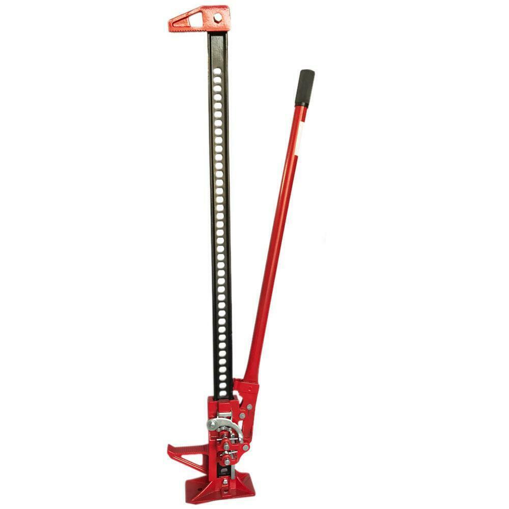 Hot Red 48" Farm Truck Tractor Off Road Bumper Jack High Lift Stands Repair Tool