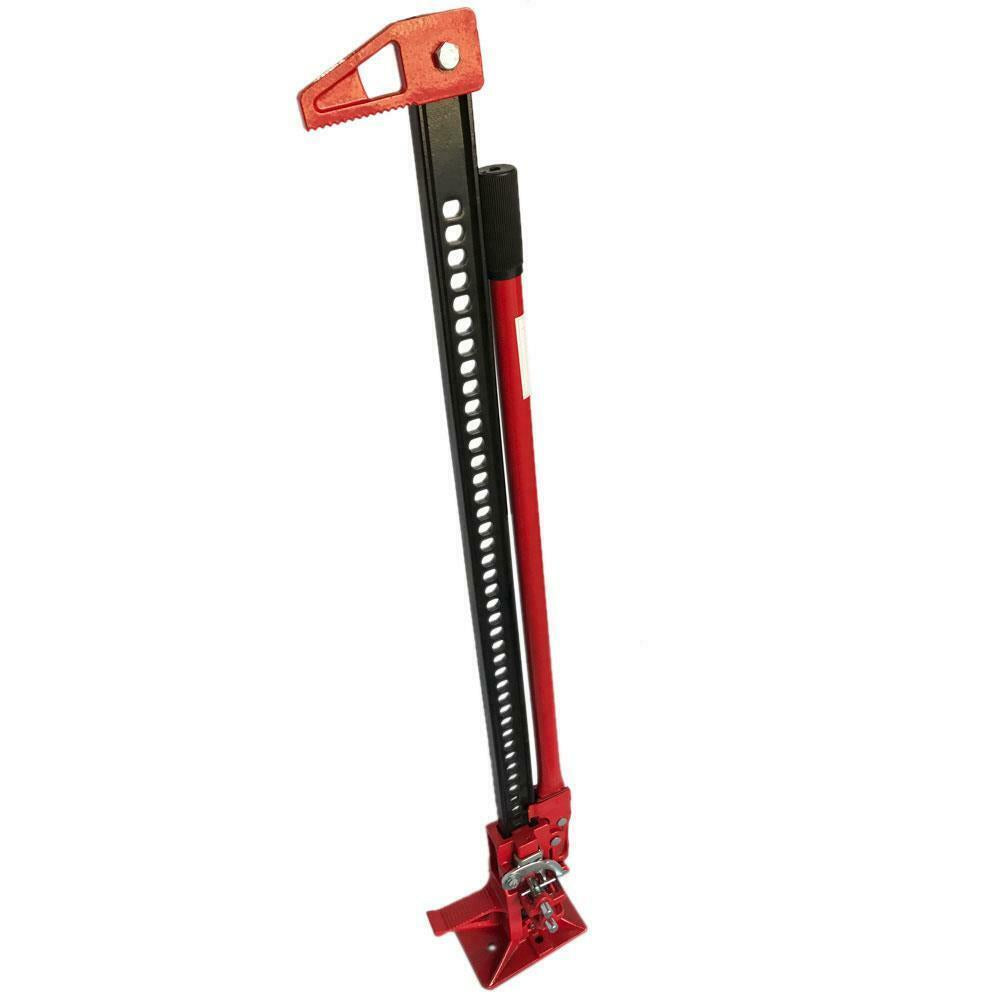 Hot Red 48" Farm Truck Tractor Off Road Bumper Jack High Lift Stands Repair Tool