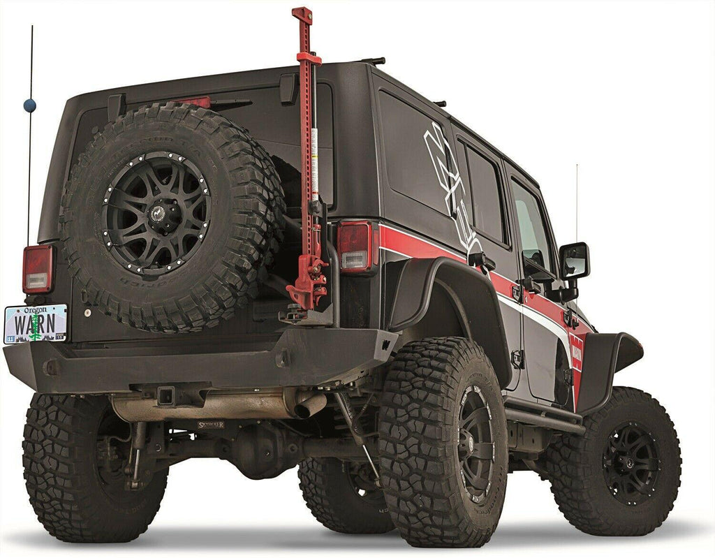 Warn 90030 Off Road Jack Mount Fits 2007-2014 Wrangler JK 3.6-3.8 L