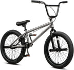 AVASTA Freestyle BMX Bike for Kids Over 6 Years Old, Youth and Adult Beginner Riders, 20 inch Wheels with 4 Pegs, Multiple Colors