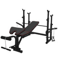 ESULOMP Multifunctional Weightlifting Bench Press Bench Barbell Bed Squat Rack Barbell