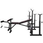 ESULOMP Multifunctional Weightlifting Bench Press Bench Barbell Bed Squat Rack Barbell