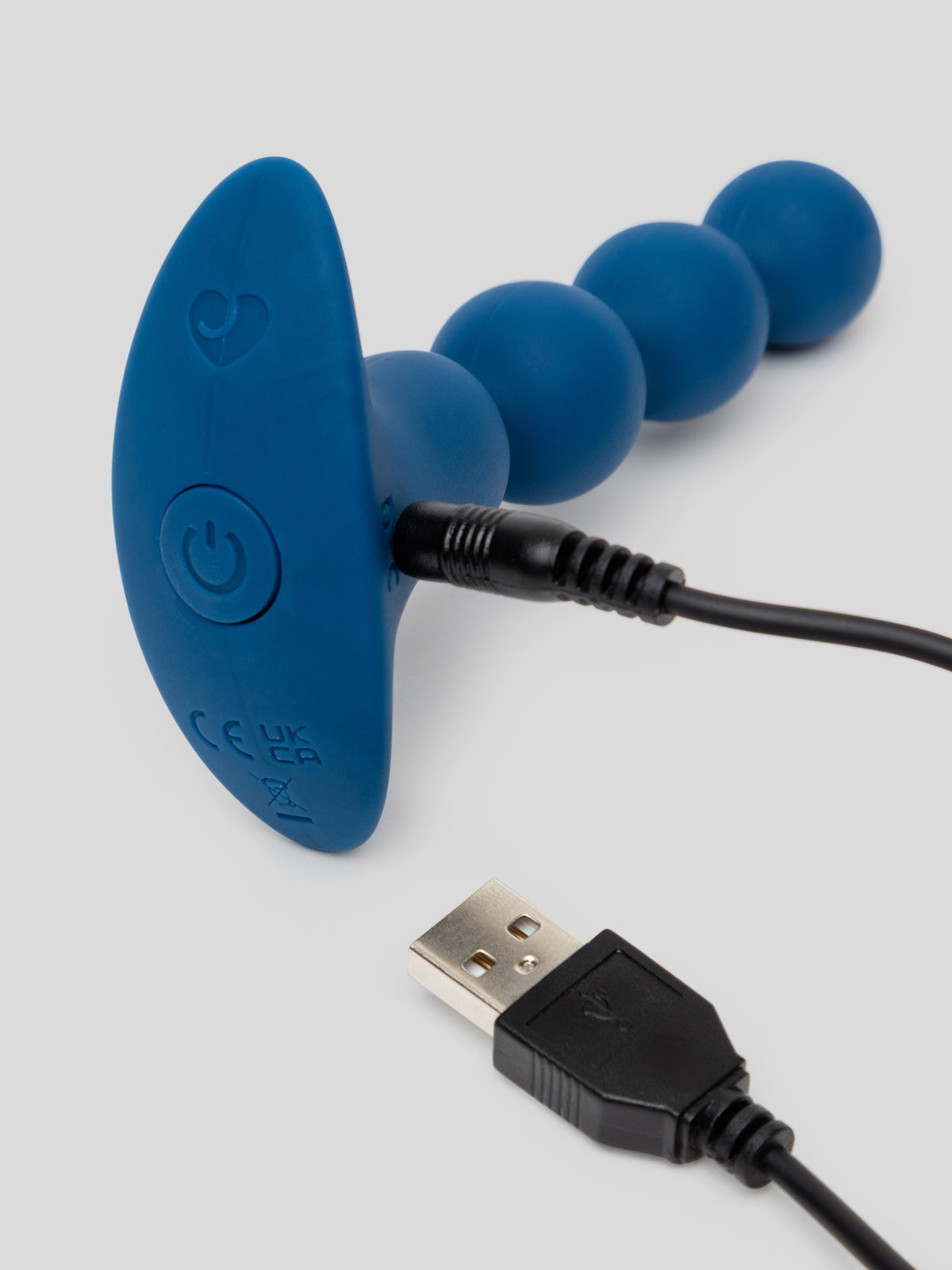 Lovehoney Ignite 20 Function Vibrating Anal Beads, Blue