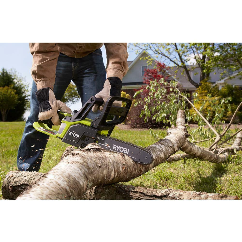 18-Volt Walk Behind Push Lawn Mower/Blower/Chainsaw/Hedge/String Trimmer Kit