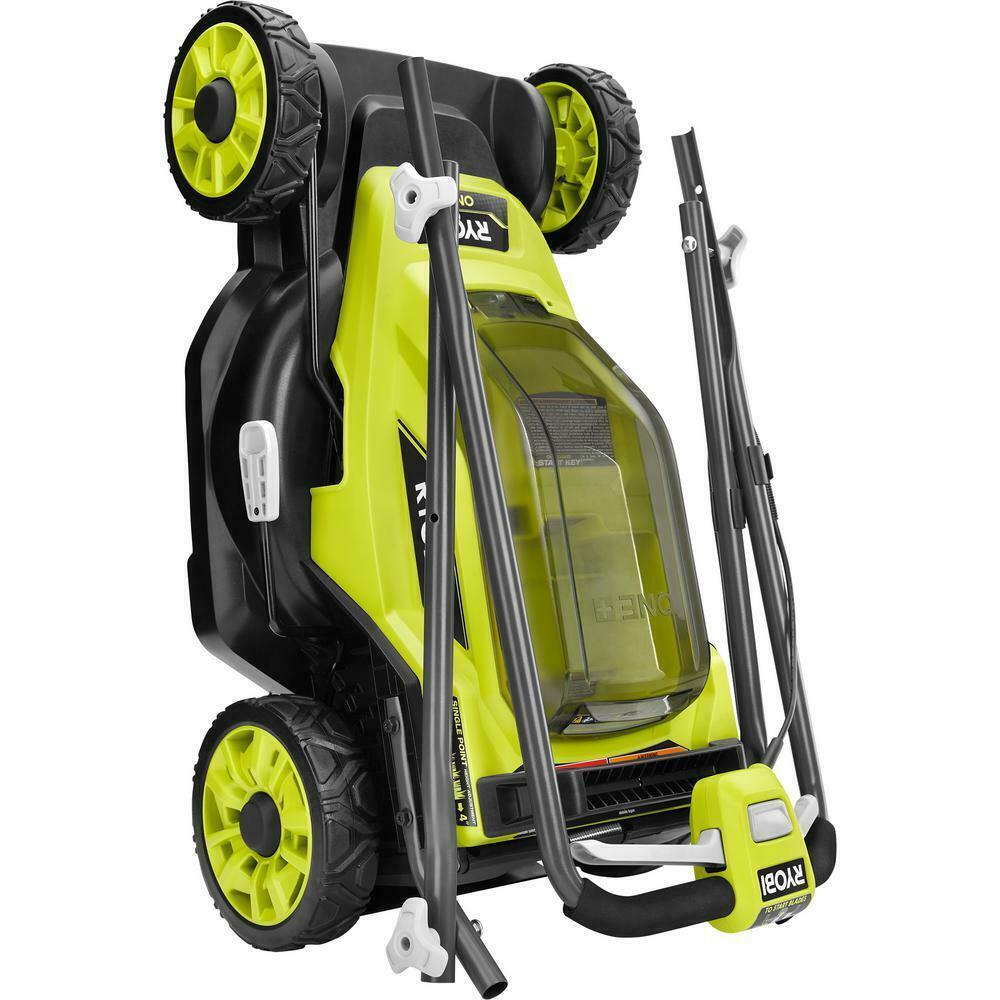 18-Volt Walk Behind Push Lawn Mower/Blower/Chainsaw/Hedge/String Trimmer Kit