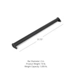Fitness 4 Pack 2-inch Replacement Rack-Mounted Revolving Pull-Up Bars