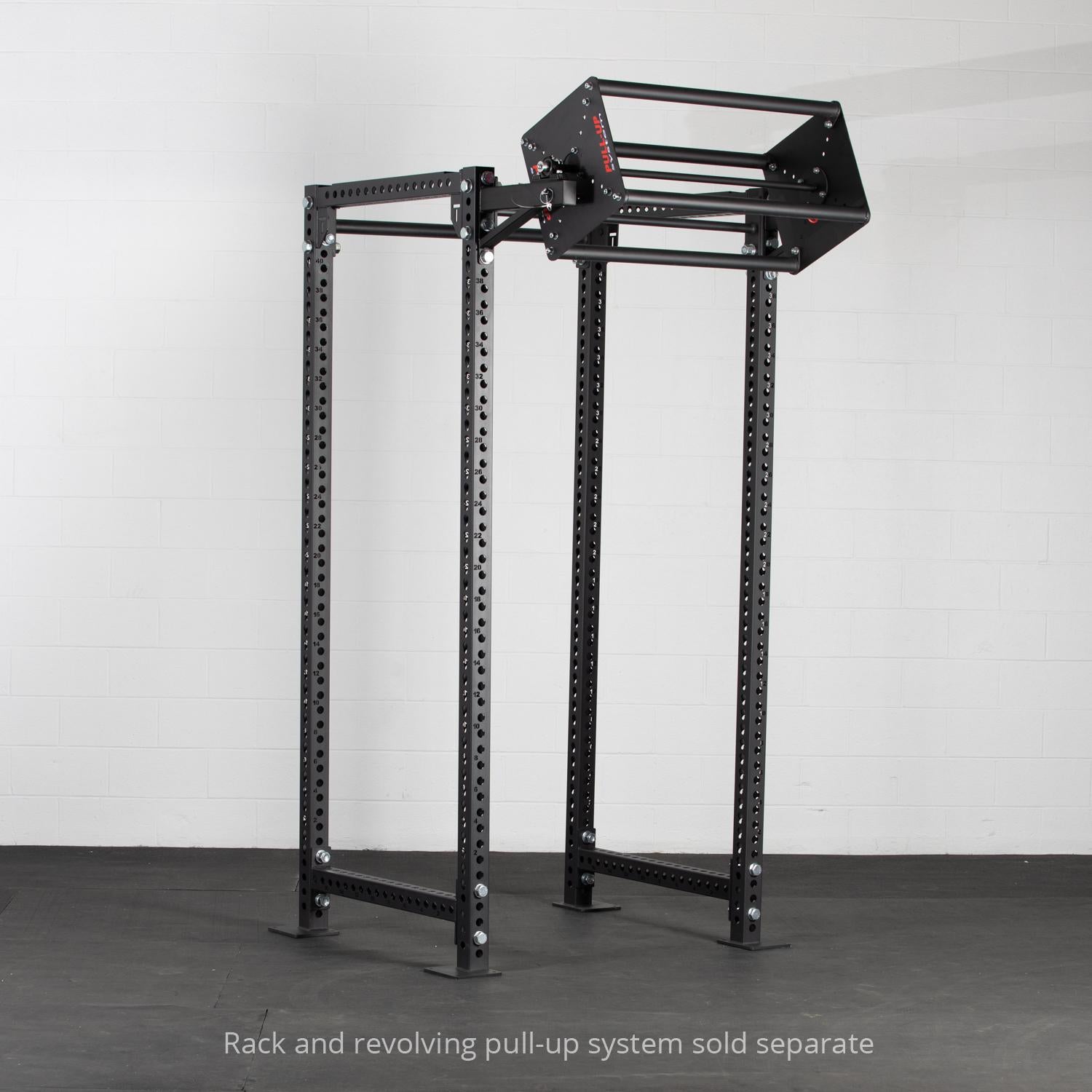 Fitness 4 Pack 2-inch Replacement Rack-Mounted Revolving Pull-Up Bars