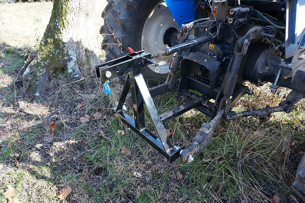 rj designs xhd 3 point log skidder - rls002 - designed and made in usa - super strength and durability - standard model without log chain