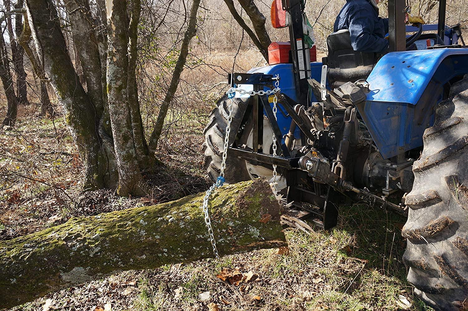 rj designs xhd 3 point log skidder - rls002 - designed and made in usa - super strength and durability - standard model without log chain