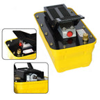 Air Powered Hydraulic Foot Pedal Pump Auto Body Frame Machine w/ 10,000PSI 2.3L