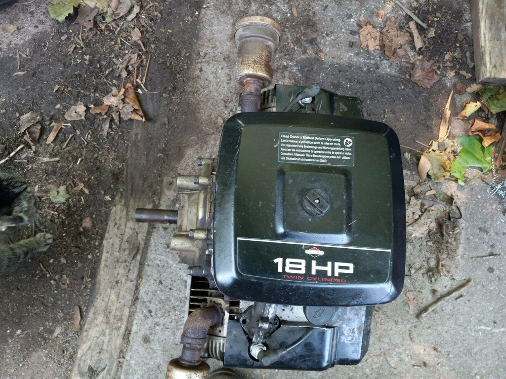 Stratton 18 hp twin horizontal engine