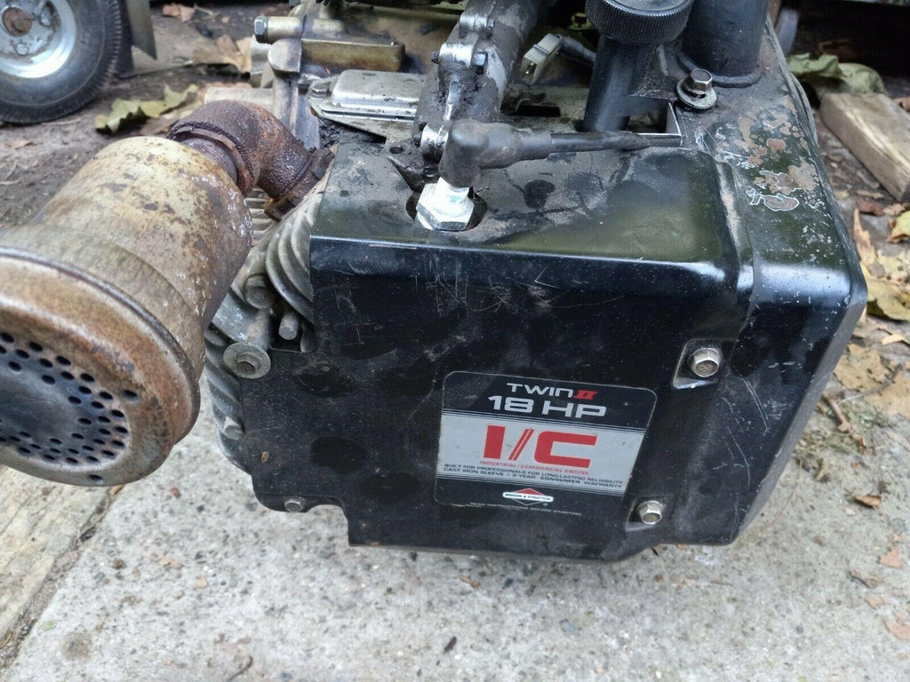 Stratton 18 hp twin horizontal engine