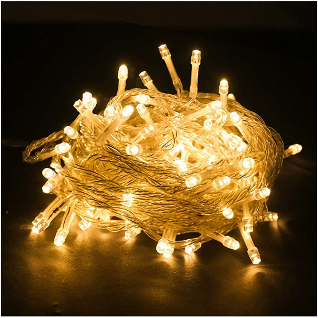 WANGJUNXIU LED Fairy String Lights 10m~600m 100LEDs~6000LEDs, 8Mode IP67 Outdoor and Indoor Decoration Rope Lights for Christmas Wedding Party Ceiling Garden Wall Halloween String Lights