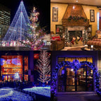 WANGJUNXIU LED Fairy String Lights 10m~600m 100LEDs~6000LEDs, 8Mode IP67 Outdoor and Indoor Decoration Rope Lights for Christmas Wedding Party Ceiling Garden Wall Halloween String Lights