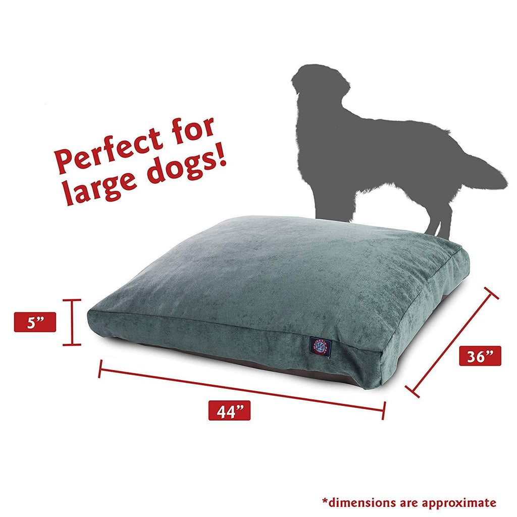 Majestic Villa Collection Small Rectangle Pet Dog Bed