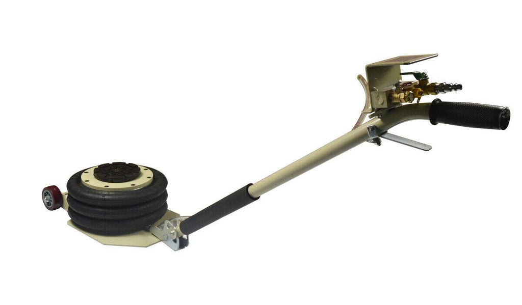 USED 6600lbs Triple bag air jack 3T Air Bag Folding rod Automobile Repair Lifter
