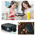 caiwei native 1080p projector support 4k home theater office ppt tv cinema hdmi