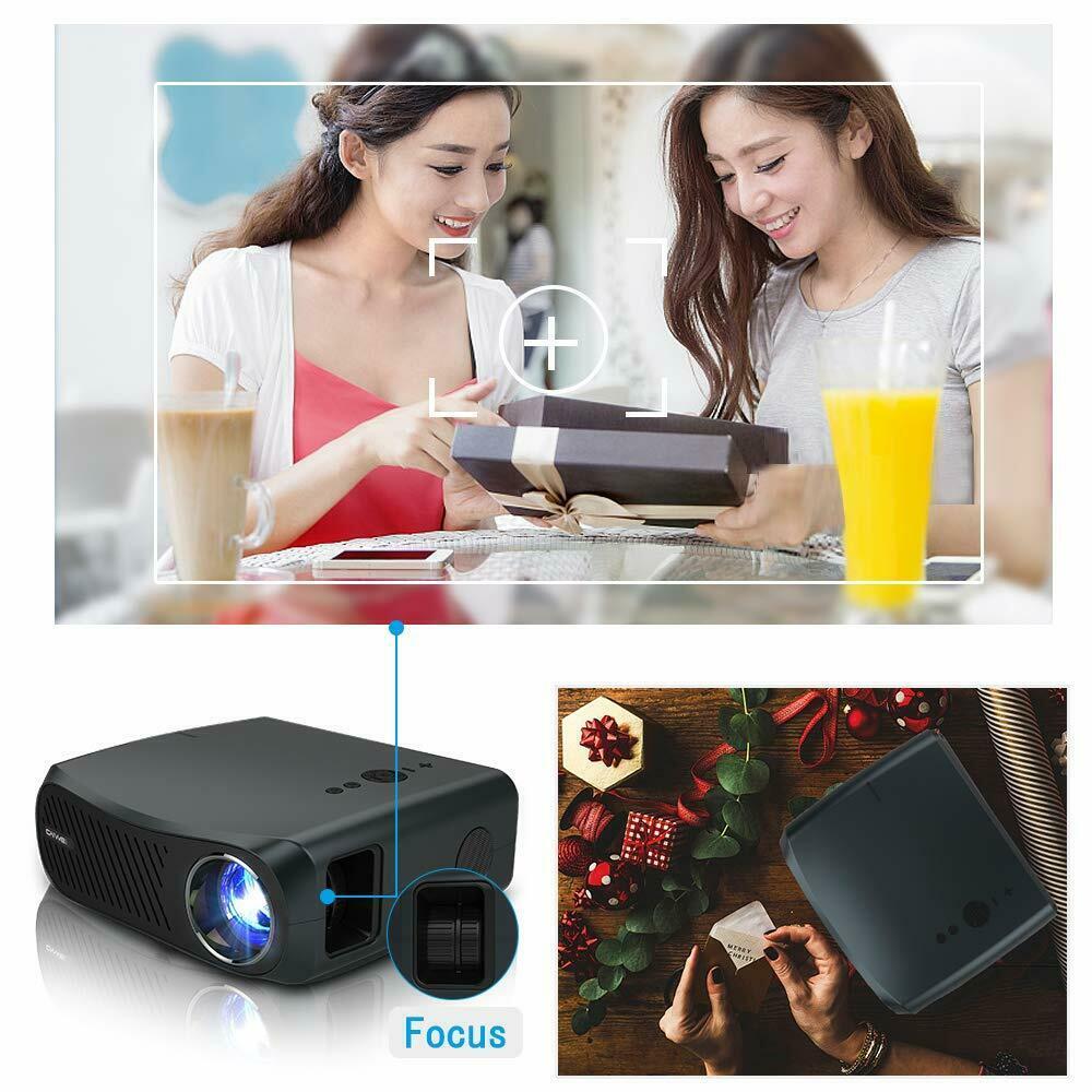 caiwei native 1080p projector support 4k home theater office ppt tv cinema hdmi