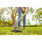 RYOBI Push Lawn Mower String Trimmer 13 in. 18-Volt Li-Ion 4.0Ah Battery/Charger