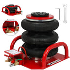 3 Ton Triple Bag Air Jack 6600 LBS 16" Lifting Height Air Bag Jack Lift