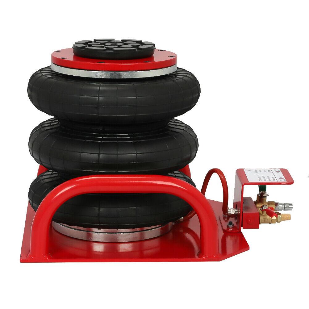 3 Ton Triple Bag Air Jack 6600 LBS 16" Lifting Height Air Bag Jack Lift