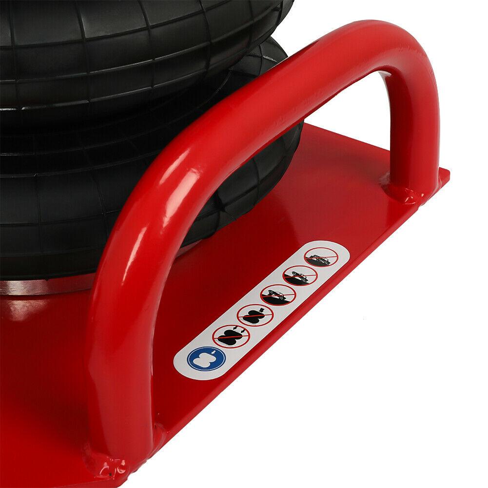 3 Ton Triple Bag Air Jack 6600 LBS 16" Lifting Height Air Bag Jack Lift