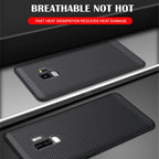 Phone Accessories - Hard PC Matte Full Cover Heat Dissipation Case For Samsung Galaxy S8 S9 S10 Plus NOTE 8 9 S6 S7 Edge