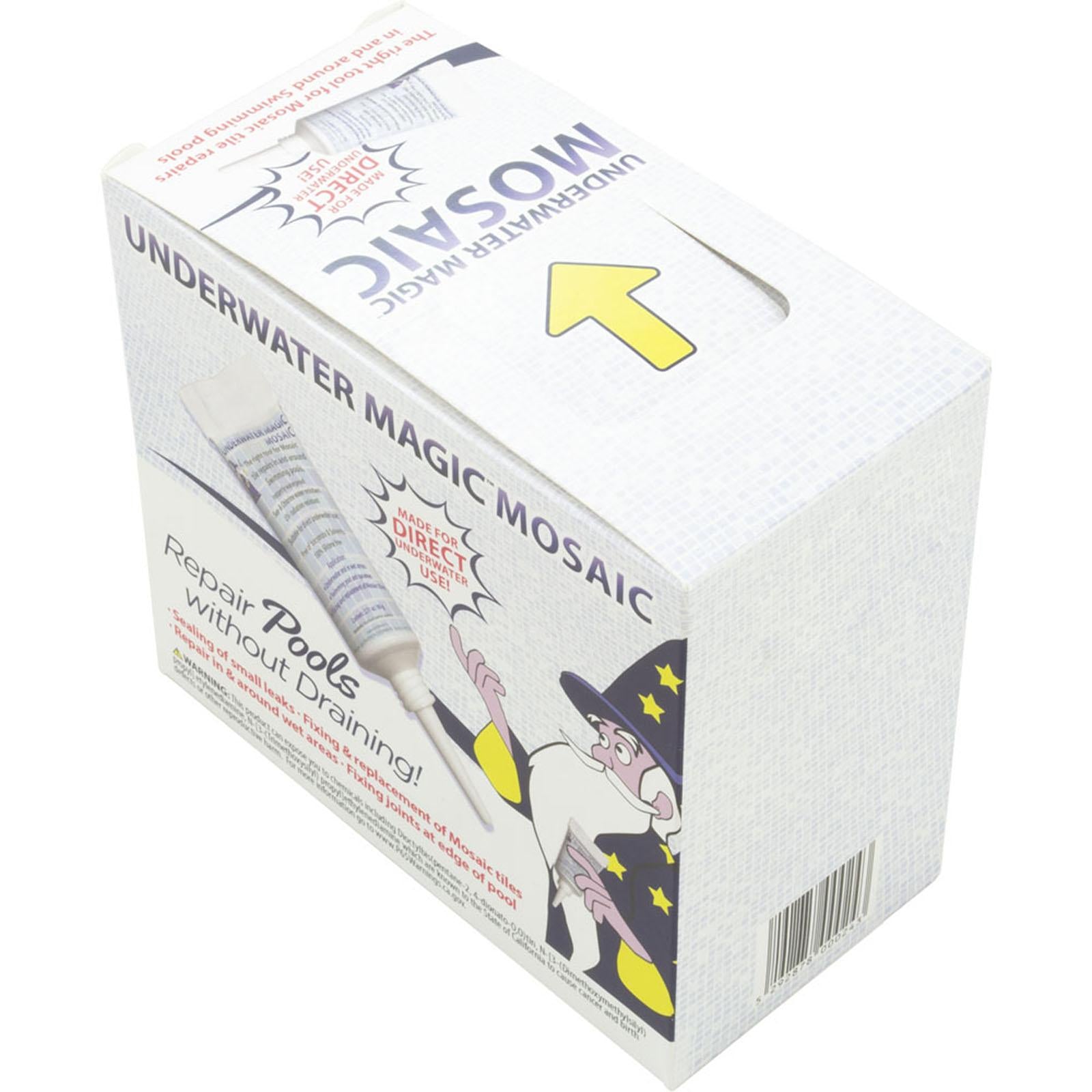 Underwater Magic Sealant, Underwater Magic Mosaic, 2.1 oz Tube, 8ct, White