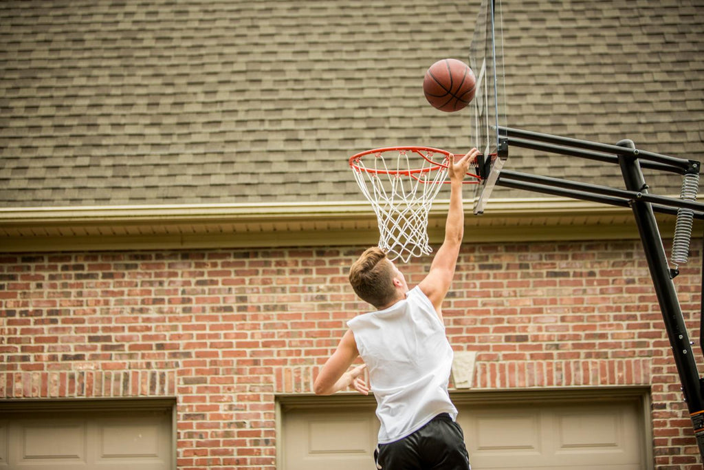 Silverback NXT 50" Backboard Portable Height-Adjustable Basketball Hoop