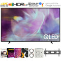 samsung qn43q60aa 43 inch qled 4k smart tv (2021) + movies streaming pack