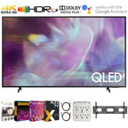 samsung qn43q60aa 43 inch qled 4k smart tv (2021) + movies streaming pack