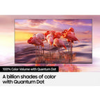 samsung qn43q60aa 43 inch qled 4k smart tv (2021) + movies streaming pack