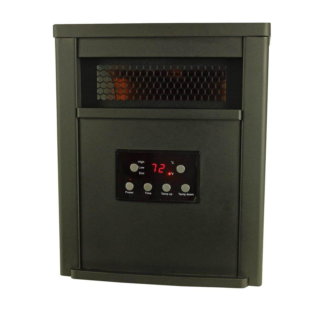 LifeSmart LS-6DMIQH-X 6 Element 1500W Portable Electric Infrared Space Heater