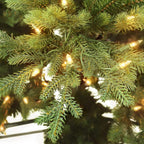9 ft. Pre-Lit Balsam Fir Artificial Christmas Tree with 1000 UL-Listed Clear Incandescent Lights