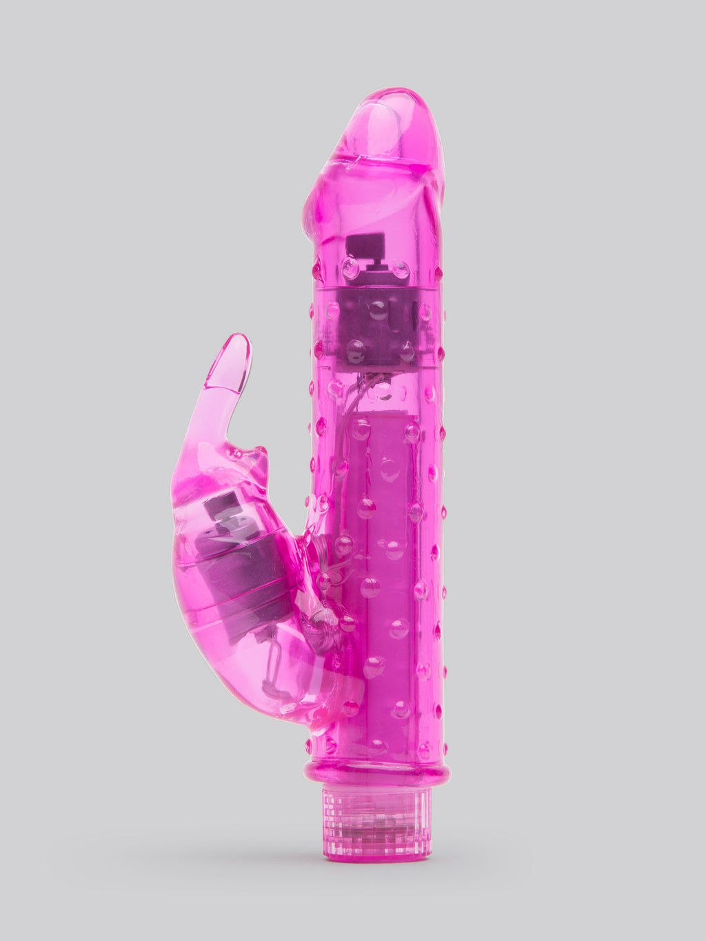 BASICS Textured Rabbit Vibrator, Pink