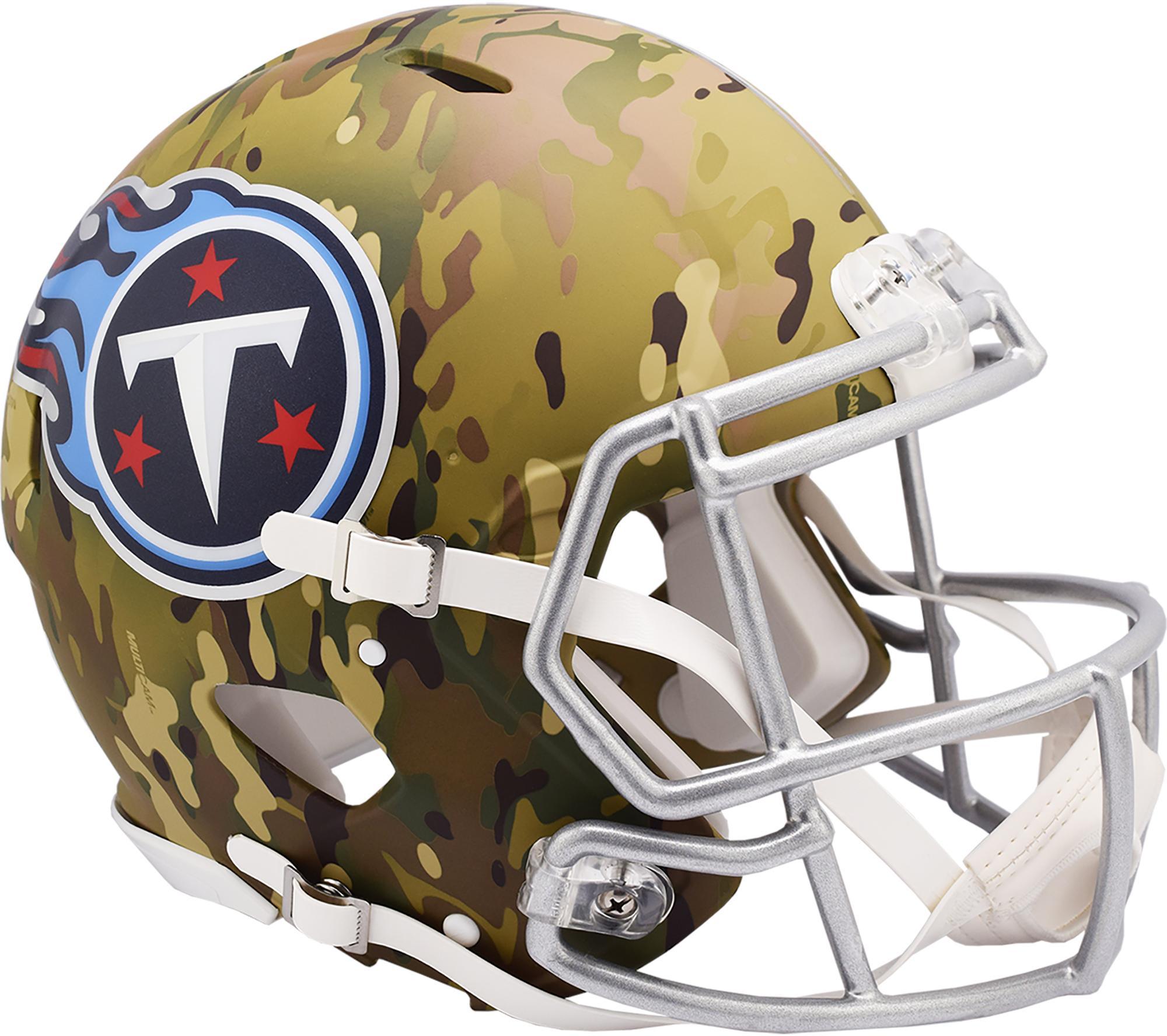Riddell Tennessee s Camo Alternate Revolution Speed Authentic Football Helmet
