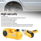 Electric Hydraulic Floor Jack & Impact Wrench Set 12V 5T 155-450mm For Car SUV