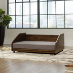 Sauder 424478 Harvey Park Dog Bed - Large, Noble Walnut Finish