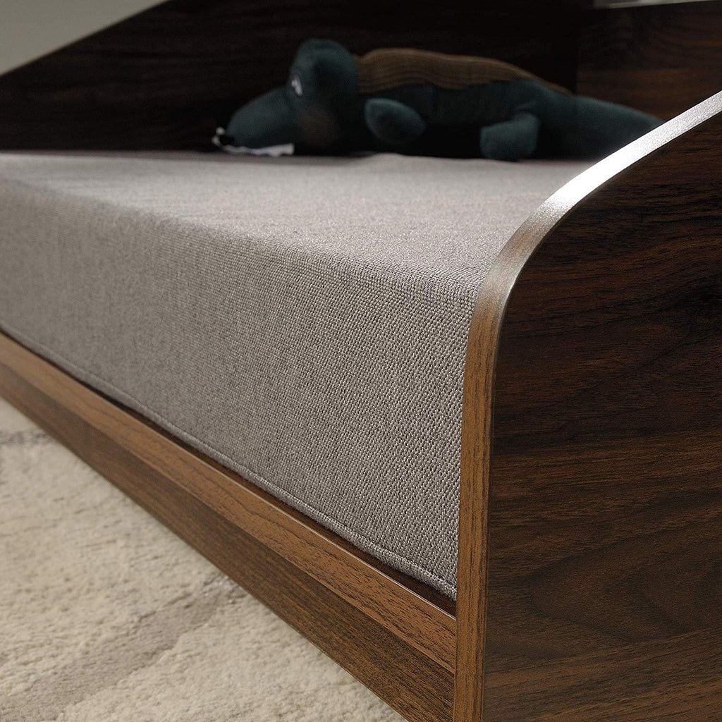 Sauder 424478 Harvey Park Dog Bed - Large, Noble Walnut Finish