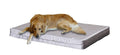 PetBed4Less Premium Orthopedic Memory Foam Pet Bed Dog Bed Small to Super Extra LarDog w/Removable External Cover + Waterproof Dog Bed Liner + Bonus Replacement case