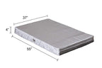 PetBed4Less Premium Orthopedic Memory Foam Pet Bed Dog Bed Small to Super Extra LarDog w/Removable External Cover + Waterproof Dog Bed Liner + Bonus Replacement case